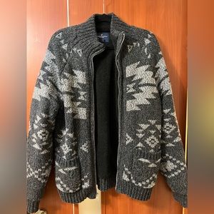Mens American Eagle Sherpa sweater